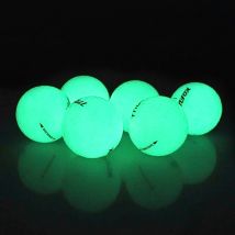 1 Set beleuchtet leuchtende fluoreszierende Nacht übungs LED golfball leuchten im Dunkeln