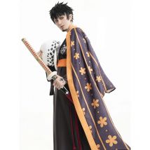 SBluuCosplay Anime Wano Country Law Kimono Cosplay Kostüm