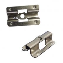 300Pcs Edelstahl Unsichtbar Außen Composite Deck U Förmigen Clip Halterung Verschluss Bodenbelag WPC