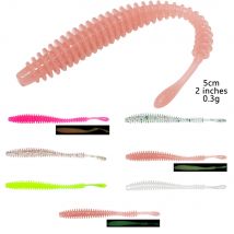 Shad Shacky Floating Soft Bait Stick Tail 5cm 0.3g Jig Head Texas Rig Drop Shot Carp Fly Rock Silicon Ajing Fishing Lures