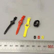 1:6 Scale Digital Mechanical Watch Electronic Watch Model Suitable for 12" Male Movable Model Doll Accessories