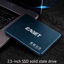EAGET S600 SSD 128GB 256GB 512GB 2,5 zoll SATAIII HDD Festplatte HD SSD Notebook PC 1TB 2TB Interne Solid State Drive