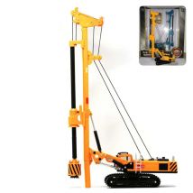 Neue Metall legierung Engineering Truck Maßstab 1/64 Druckguss Drehbohr gerät 625021 Simulation Metall Fahrzeug Kinderspiel zeug Modell sammeln