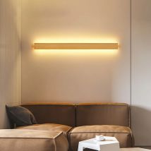 Lange Wandleuchten für Schlafzimmer Innen Gold Wandleuchte für Flur Gang Moderne Wandleuchte Wohnzimmer Wandleuchte Beleuchtung
