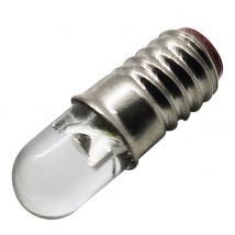 RUIANDSION 10 Pcs Screw E5 LED E5.S Bulb 3V 6V 12V 24V F3SMD Chandelier Replacement 4300K 6000K Scape Model Lamp 60Lm 4.5mm