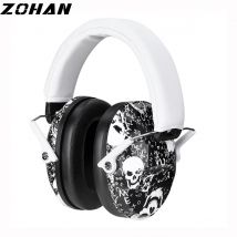 ZOHAN Kids Ear Protection Safety Ear Muffs Childrens Earmuffs Hearing Protectors Adjustable NRR 25dB Noise Reduction Earmuff