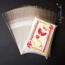 20 Stück wiederverschließbare Kassetten-Taschen, transparent, staubdicht, schützende Außenhüllen für Kassetten