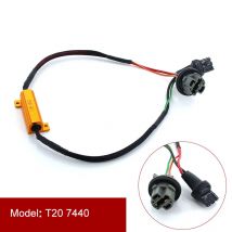 2 Stück Caubus-Widerstand 50 W 1156 P21W PY21W T20 7440 7443 1157 BAY15D P21/5 W LED-Leuchten Last fehlerfrei Kein flackernder Decoder