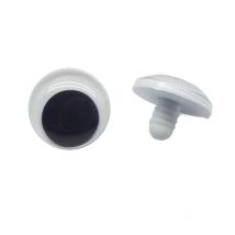 Occhi di sicurezza jiggly occhi di bambole per giocattoli occhi di google usati per accessori per bambole fai da te 10mm/12mm/15mm/18mm/20mm vieni con rondelle