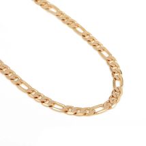 Xp schmuck-( 50cm * 6 mm 3 mm 10mm) goldfarben 18 k classic nk 3 :1 20 inch ketten halsketten für männer frauen modeschmuck