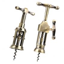 Kork Weinöffner Gadgets Rack Ritzel Korkenzieher Küchenzubehör Bar Werkzeuge Vintage Stil