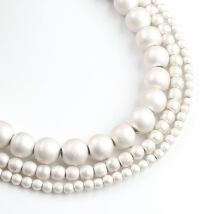 Perline di ematite naturale placcate argento opaco 2 3 4 6 8mm perline di pietra rotonde fai da te per gioielli che fanno accessori per collana di bracciali