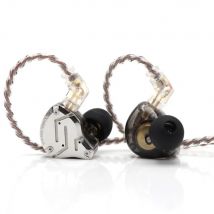 Vorbestellung KZ ZS10 Pro 4BA+1DD 5-Treiber-In-Ear-HiFi-Metallkopfhörer mit Edelstahl-Frontplatte,