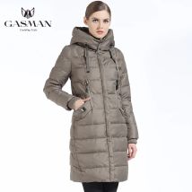 GASMAN Frauen Unten Jacke Mit Kapuze 2022 Neue Starke Bio Marke Mantel Frauen Lange Winter Warme Parka Mode Weibliche Jacke Sammlung 1827