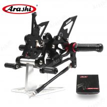 Arashi moto poggiapiedi regolabili per SUZUKI GSX-S750 2015-2022 pedane CNC GSXS750 GSXS GSX S 750 GSX750S 2015 2016 2017
