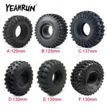 YEAHRUN Universale 2.2 pollici Gomma Ruota Pneumatici Pneumatici per Axial Wraith 90018 TRX-4 1/10 RC Rock Crawler Auto Off Road Parti
