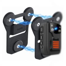 Supporto magnetico universale per telecamera di polizia compatibile per tutte le marche bodycam Clip di aspirazione con magnete per terre Rare