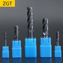 Frez palcowy ZGT Frez palcowy ze stali wolframowej HRC50 4-ostrzowy 4mm 6mm 8mm 10mm 12mm Frez do