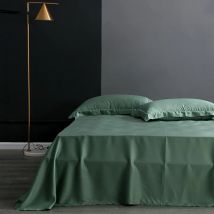 Flaches Bettlaken aus natürlicher Maulbeerseide, einfarbig, Bettlaken, Einzelbett, Doppelbett, King-Size-Bett, Bettlaken, Heimbettwäsche, Textilblatt