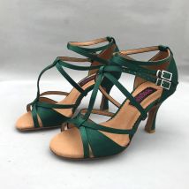 8,5 cm ferse Latin Dance Schuhe Für frauen Salsa schuhe practice schuhe komfortable latin schuhe MS6232DGS niedrigen ferse high heel verfügbar