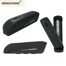 Hailong 2 Down Tube Ebike Battery Box 40 Pcs 18650 Cells Shark Plastic Case for City Bike 36v 48v HENGCHANG