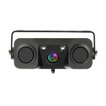 HD Auto Rückansicht Kamera 3 in 1 Parkplatz Radar Detektor Sensor Wasserdichte Nachtsicht LED Licht