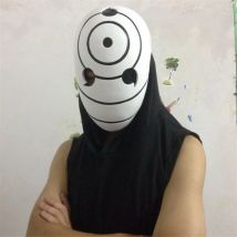 Japan Anime Akatsuki Uchiha Maske Tobi Obito Akatsuki Ninja Madara Cosplay Kostüme Harz Masken Halloween-Party Maske