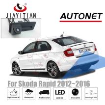 JIAYITIAN Auto Stamm Griff kamera Für Skoda Schnelle limousine 2011 2012 2013 2014 2015 Rückansicht kamera Parkplatz kamera backup kamera