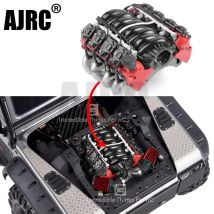 1 stücke Ls7 V8 Simulieren Kühler Lüfter Elektrische Motor Motor Für 1:10 Rc Auto Axial Scx10 90046 Trx4 Redcat ls7 V8 Motor