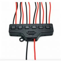 0–42 V DC 3/6 Ports Verteileranschluss Sharing Box/Distributor Port Hub für Modellbeleuchtung Anschlusskits 1 Stück