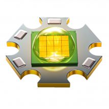 Dc24v 3a 72w xhp110 led cob diy für led taschenlampe fahrrad auto licht fischer licht suchscheinwerfer kaltweiß 7000k