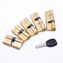 Sicherheit Kupfer Türschloss Mix Größe Benutzerdefinierte Gleiche Schlüssel Öffnen Alle Zylinder Messing Schlafzimmer Wohnzimmer Griff Schlüssel Management