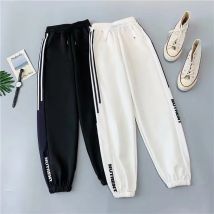 Plus Größe 5XL Jogger Frauen Baggy Sweatpant Schwarz Herbst Lose Hip Hop Harem Hosen Frauen Hohe Taille Koreanischen Stil Sport Hosen