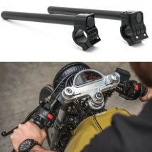 Moto Clip-on Manubrio 22 millimetri misura 31 32 33 35 36 37 39 41 43 50 51 millimetri tubo forcella CNC Volante Cafe Racer Clip Su Bar