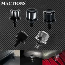 Motorrad Schwarz/Chrom Sitzschraube Tab Schraube Für Harley Touring Road King Street Glide Softail Dyna Sportster XL Street Bob 96-19