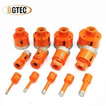 BGTEC 1pc Punte per piastrelle di perforazione M14 Filettatura Porcellana Punte per carotaggio Marmo Muratura Foro Sega Granito Corona Dia6-110mm Apri foro