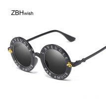 Retro Kleine Runde Sonnenbrille Frau Vintage Marke Shades Männlichen Schwarzen Metall Sonnenbrille Für Weibliche Mode Designer Oculos Feminino