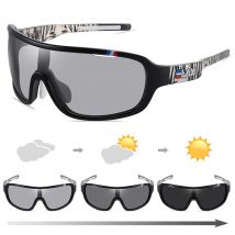 ELAX MARKE Polarisierte Photochrome UV400 Outdoor Rennrad Brillen Sport Radfahren Sonnenbrillen Männer Frauen Fahrrad Fahrrad Brille