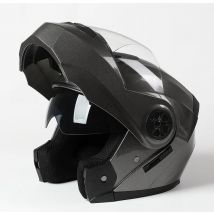 2020 modulare Dual Objektiv Racing Motorrad Helme DOT ABS Motocross Helm Full Face Cascos Para Moto Sichere Flip Up Helm