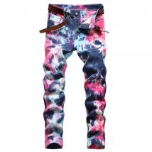 2022 neue Marke Mens Fashion Slim Jeans Dünne Moto Biker Casual Jeans Gerade Motorrad Jeans Männer Zerstört Denim Hosen