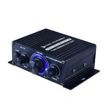 AK17 400W Mini HIFI Digital HIFI Digital Power Audio Amplifier Stereo Audio Digital Sound Amplifier for FM Radio Mic Car Home