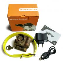 Collari Beeper per cani da caccia ricaricabili Collare da addestramento per cani impermeabile 8 collare da caccia per addestramento sportivo con segnale acustico incorporato