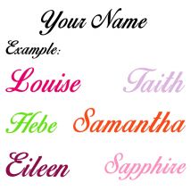 IHRE TEXT Vinyl Aufkleber Aufkleber CUSTOM NAME Personalisierte Schriftzug Auto/Tür Fenster Auto Aufkleber Kinder Nursery Home Decor