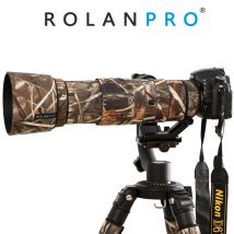 ROLANPRO Kamera Objektiv Mantel Camouflage Regen Abdeckung Für Nikon AF-S 200-500mm F5.6E ED VR