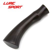 LureSport Holz Griff 11cm Finger form Schwarz Braun Holz grip Stange Gebäude Komponente Reparatur Pol DIY Zubehör