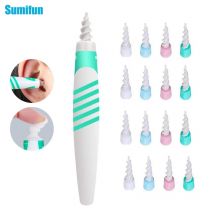 16 Tipps Rotierender Ohrenschmalzreiniger Spirale Grabenwachs Ohrenschmalzentferner Ohrreinigungsgerät Weicher Spiralextrakt Ohrenschmalzwerkzeug Ohrpikker