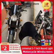 CVK Universale Parabrezza di trasporto del Motociclo Rotonda Luci di Via Della Bici Parabrezza Come Per HONDA Hornet CB400 CB600 CB750 CB900 CB919 CB250