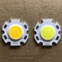 10 pz molto 3 W 5 W 7 W 10 W LED Sorgente lampada Bead LED Ad Alta Potenza COB LED Torcia Elettrica Lampadina Lampada Faretto Imbottiture lampade