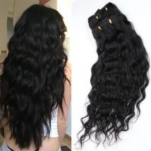 Doreen 160G 200G Machine Remy Beach Wave Clip In Human Hair Extensions Natural Wavy Curly Clip hair 14 to 22 inch 10 pcs/set