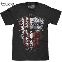 T Luv Für Mustang 1964 T-Shirt-Lizenzierte Für Americana Hemd Neue Mode Männer Baumwolle Kurzarm T T Shirts
